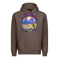Coffee salt water heals everything Premium Hoodie - MaliasSmallBusiness