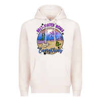 Pale Pink salt water heals everything Premium Hoodie - MaliasSmallBusiness