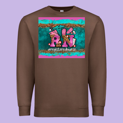 Rn Registered  Nurse Premium Sweatshirt Designed By Adodesignshop
