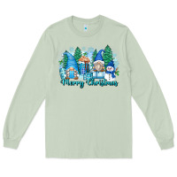 Matcha merry christmas snowman gnomes Long Sleeve Tee - Zillion Design Studio