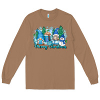 Toasted Coconut merry christmas snowman gnomes Long Sleeve Tee - Zillion Design Studio
