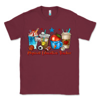 Burgundy physical education teacher coffee cups Classic Tee - texasbilliewilder