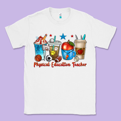 Physical Education Teacher Coffee Cups Classic Tee Designed By Texasbilliewilder
