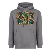 Storm indian headdress with background Heavyweight Hoodie - HRA Design Shop