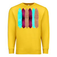 Lemon Colored Farm Life Purple Wood Jute Cyan Glitter Brush Strokes Premium Sweatshirt - Bettercallsaul
