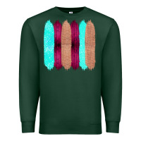 Sports Green Colored Farm Life Purple Wood Jute Cyan Glitter Brush Strokes Premium Sweatshirt - Bettercallsaul