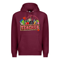Burgundy race teacher Premium Hoodie - AdoDesignShop