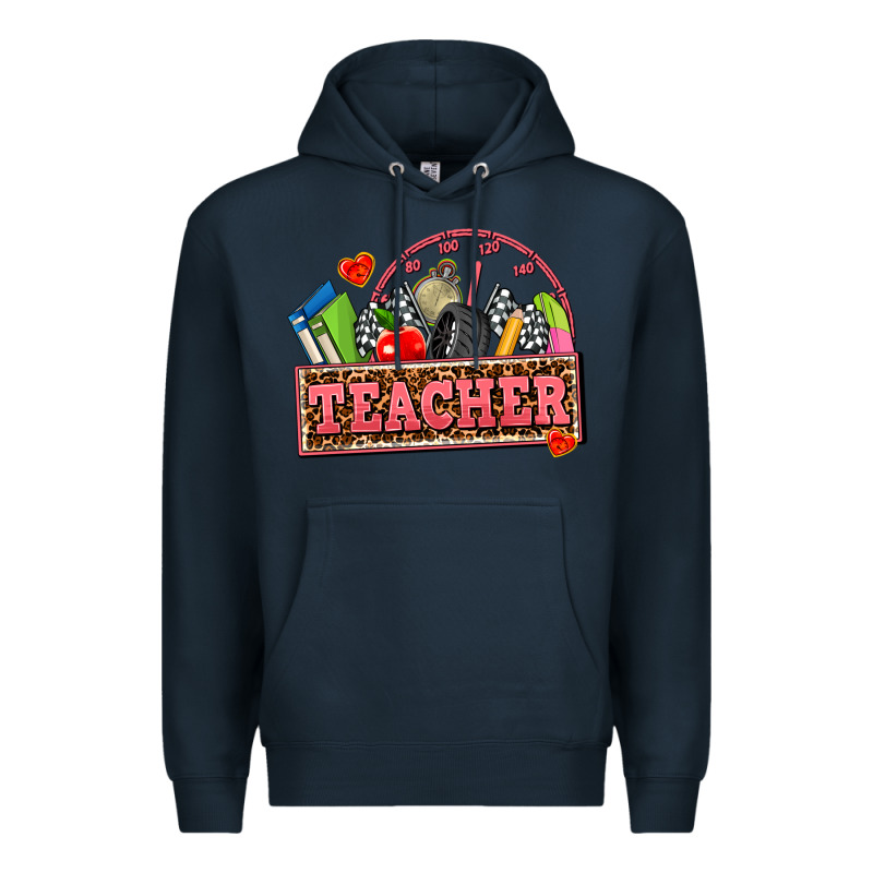 Race Teacher Premium Hoodie by AdoDesignShop | Teevron