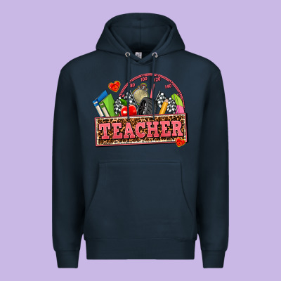Race Teacher Premium Hoodie Designed By Adodesignshop
