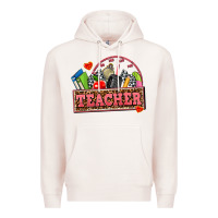 Pale Pink race teacher Premium Hoodie - AdoDesignShop