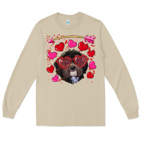 Mushroom Valentine's day havanese dog Long Sleeve Tee - RanaPortraitStore