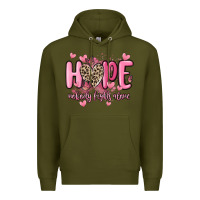 Army Green hope nobody fights alone Premium Hoodie - MaliasSmallBusiness
