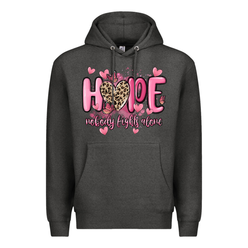 Hope Nobody Fights Alone Premium Hoodie by MaliasSmallBusiness | Teevron
