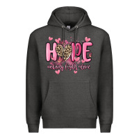 Charcoal Heather hope nobody fights alone Premium Hoodie - MaliasSmallBusiness