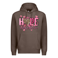 Coffee hope nobody fights alone Premium Hoodie - MaliasSmallBusiness