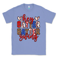 Colony Blue hey batter batter swing Classic Tee - Zillion Design Studio