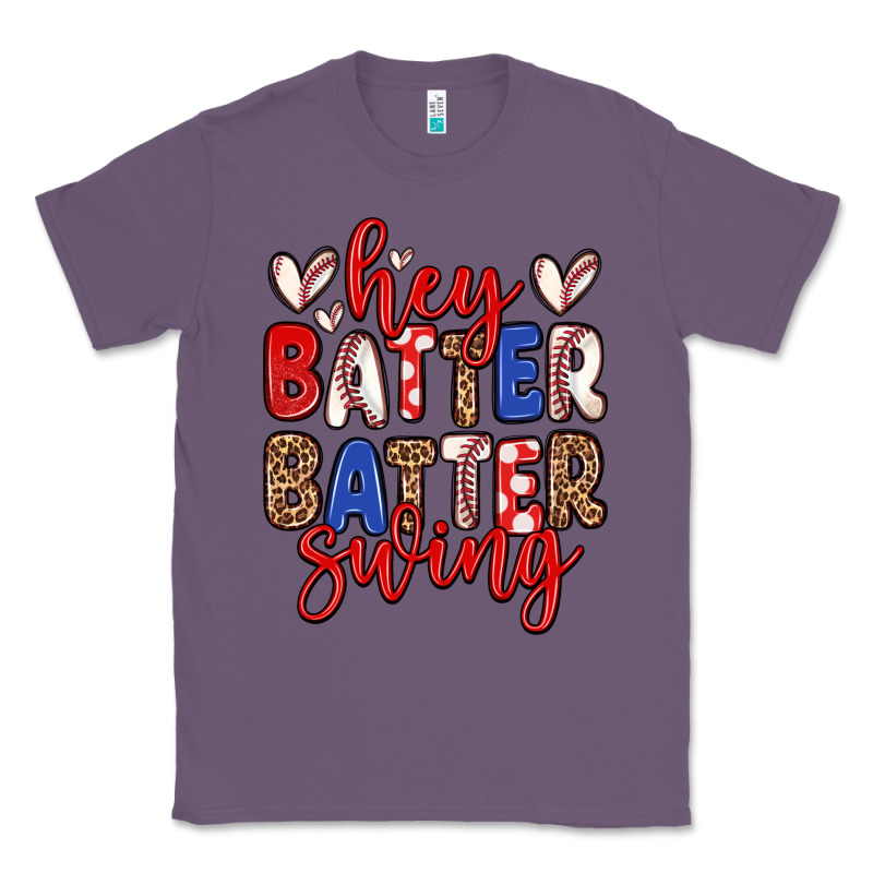 Hey Batter Batter Swing Classic Tee by Zillion Design Studio | Teevron
