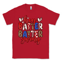 Red hey batter batter swing Classic Tee - Zillion Design Studio