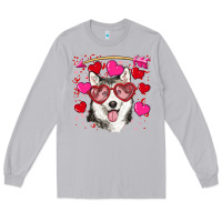 Moon Dust Valentine's day husky Long Sleeve Tee - RanaPortraitStore