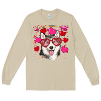 Mushroom Valentine's day husky Long Sleeve Tee - RanaPortraitStore
