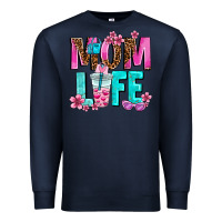 Navy mom life Premium Sweatshirt - AdoDesignShop