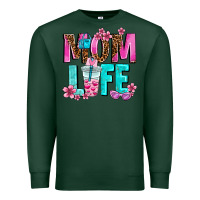 Sports Green mom life Premium Sweatshirt - AdoDesignShop
