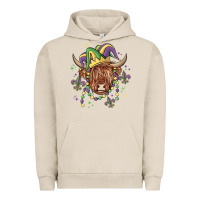 Mardi Gras Cow Urban Hoodie | Teevron