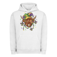 Pigment Lunar Rock mardi gras cow Urban Hoodie - MaliasSmallBusiness