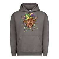 Pigment Tornado mardi gras cow Urban Hoodie - MaliasSmallBusiness