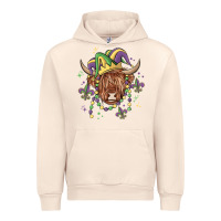 Sandshell mardi gras cow Urban Hoodie - MaliasSmallBusiness