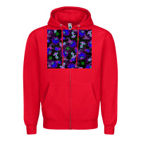 Red halloween Zipper Hoodie - texasbilliewilder