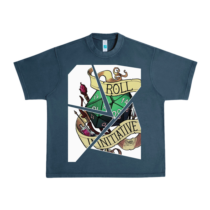 Roll Initiative Urban Heavy Tee by Bettercallsaul | Teevron