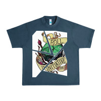 Midnight Navy ROLL INITIATIVE Urban Heavy Tee - Bettercallsaul