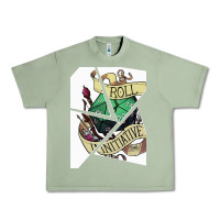 Oil Green ROLL INITIATIVE Urban Heavy Tee - Bettercallsaul