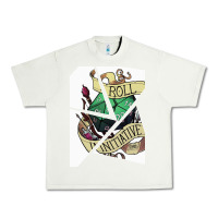 Pistachio ROLL INITIATIVE Urban Heavy Tee - Bettercallsaul