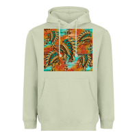 Matcha indian headdress pattern tumbler Heavyweight Hoodie - HRA Design Shop
