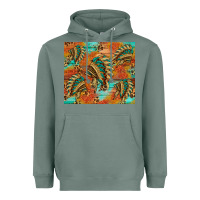 Sage indian headdress pattern tumbler Heavyweight Hoodie - HRA Design Shop