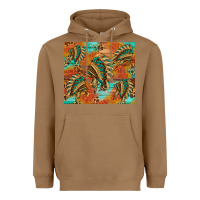 Toasted Coconut indian headdress pattern tumbler Heavyweight Hoodie - HRA Design Shop