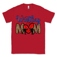 Red wrestling mom Classic Tee - Zillion Design Studio