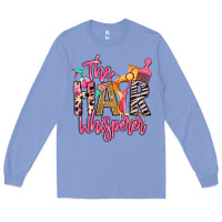 Colony Blue the hair whisperer Long Sleeve Tee - texasbilliewilder