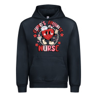 Navy cupids favorite nurse Urban Hoodie - MaliasSmallBusiness