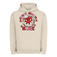 Pigment French Oak cupids favorite nurse Urban Hoodie - MaliasSmallBusiness