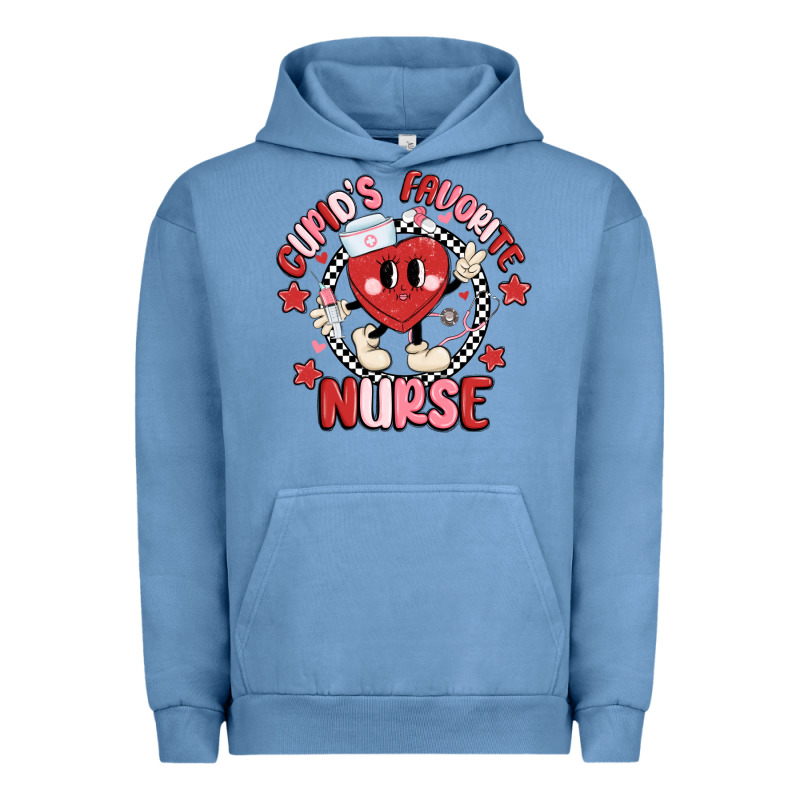 Cupids Favorite Nurse Urban Hoodie by MaliasSmallBusiness | Teevron