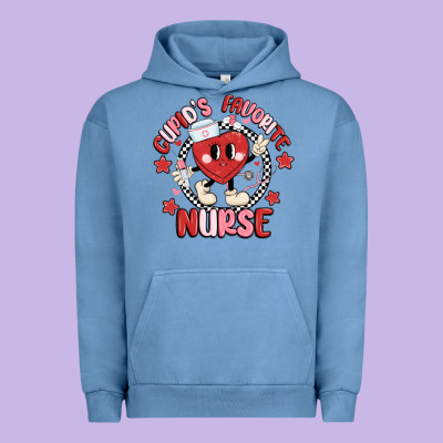 Cupids Favorite Nurse Urban Hoodie Designed By Maliassmallbusiness