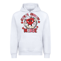 White cupids favorite nurse Urban Hoodie - MaliasSmallBusiness