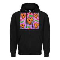 Black halloween Zipper Hoodie - texasbilliewilder