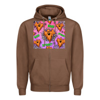 Chestnut halloween Zipper Hoodie - texasbilliewilder