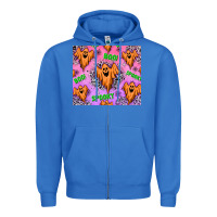 True Royal halloween Zipper Hoodie - texasbilliewilder
