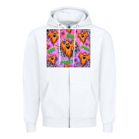 White halloween Zipper Hoodie - texasbilliewilder