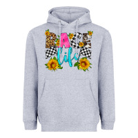 Heather Grey race life Heavyweight Hoodie - HRA Design Shop